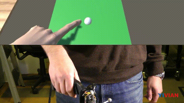 微软力反馈技术可让你感受虚拟物体