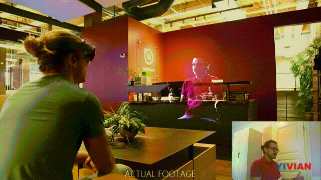 这才是IM的未来 HoloLens展示全息3D聊天