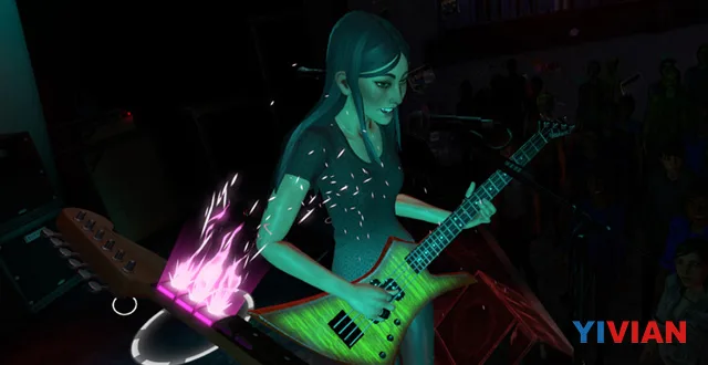 《Rockband VR》是款值得尝试的另类吉他游戏