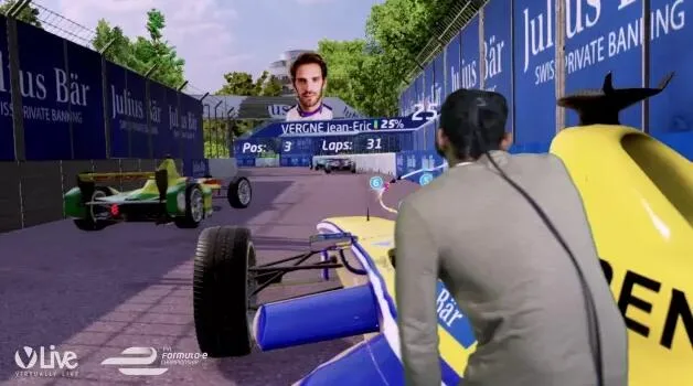 Formula E带来虚拟现实赛车体验