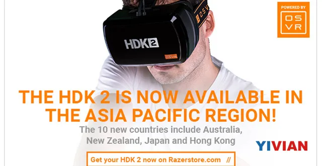 雷蛇OSVR HDK2 登陆亚太地区
