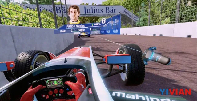 Formula E带来虚拟现实赛车体验