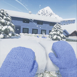 堆雪人！打雪仗！VR让你来一场痛快的“雪战”