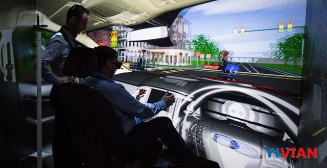 福特利用CAVE VR系统设计车辆模型