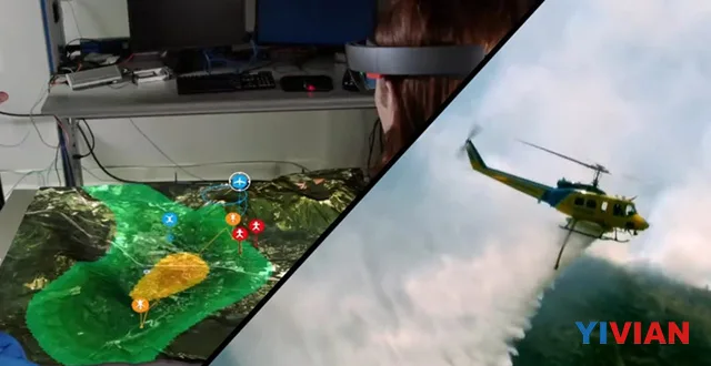 波音利用HoloLens等AR技术进行消防灭火