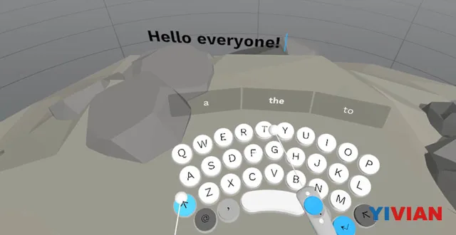 Punchkeyboard是一款虚拟现实开源键盘