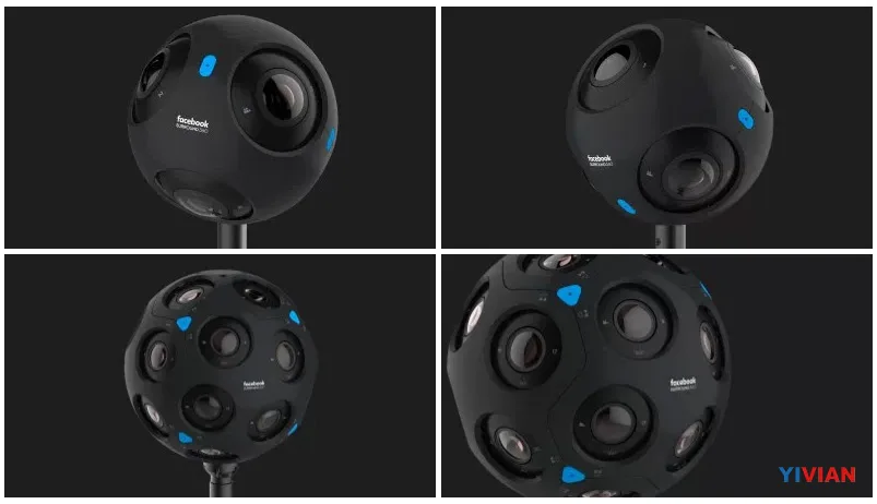 Facebook发布两款6 DoF 3D 360度相机