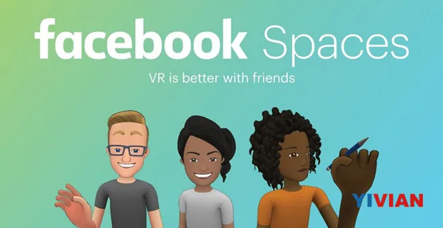 演示：Facebook Spaces中视频通话，3D绘图和共享体验