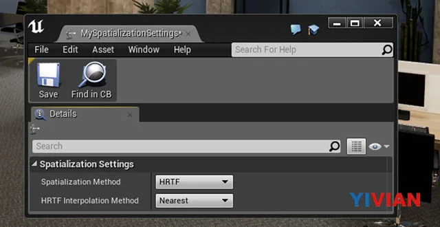 UE4引擎开始支持SteamVR空间音效SDK