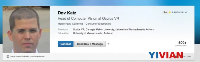 被钓鱼嫖娼的计算机视觉主管已经离开Oculus