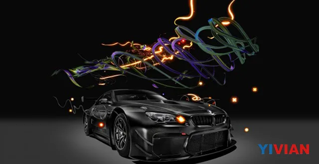 中国艺术家曹裴用AR设计宝马BMW M6 GT3艺术车