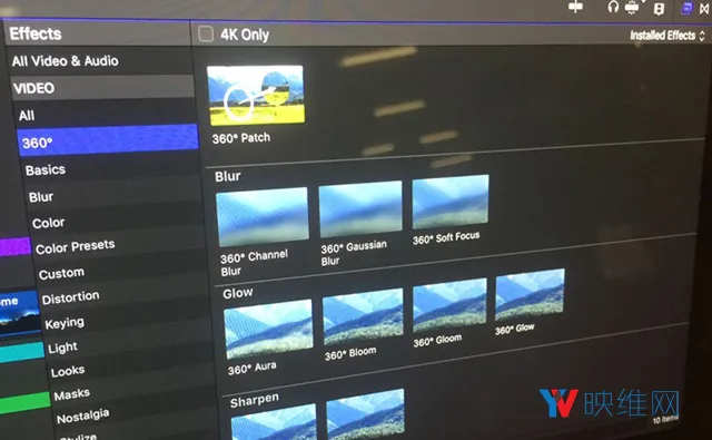苹果为Final Cut Pro X和Motion 5带来VR视频编辑