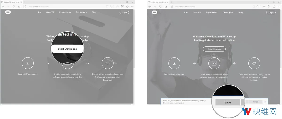 如何在Windows MR系列VR头显上玩Oculus Rift游戏