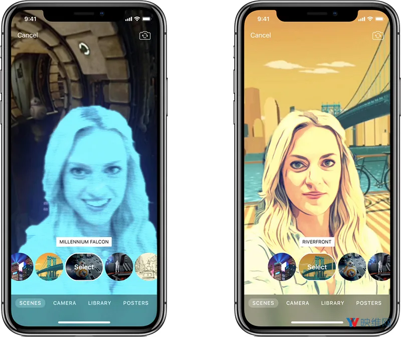 苹果Clips为iPhone X推出360度自拍场景Selfie Scenes