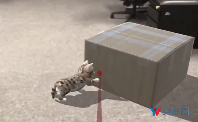 《Laser Cat AR》让你在AR中用激光指示器撸猫