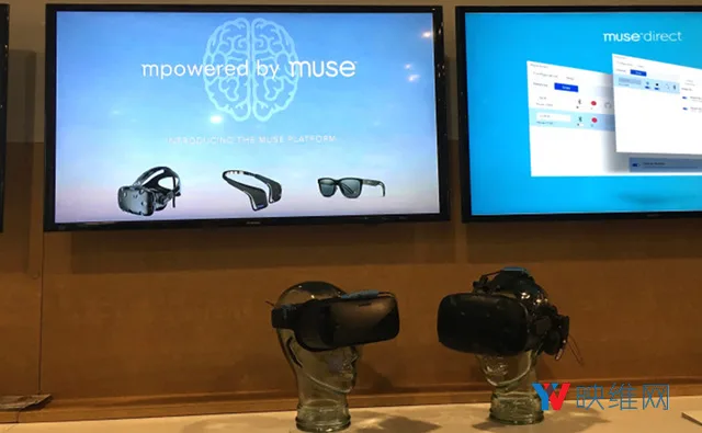 Interaxon用脑电波采集大脑数据，为VR应用提供支持