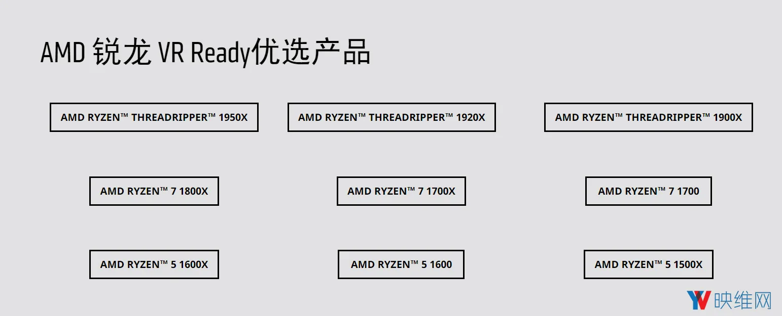 AMD VR规格CPU Ryzen一代产品迎来了全线降价