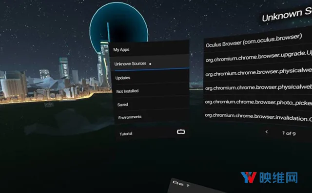 如何在Oculus Go上安装非官方应用程序