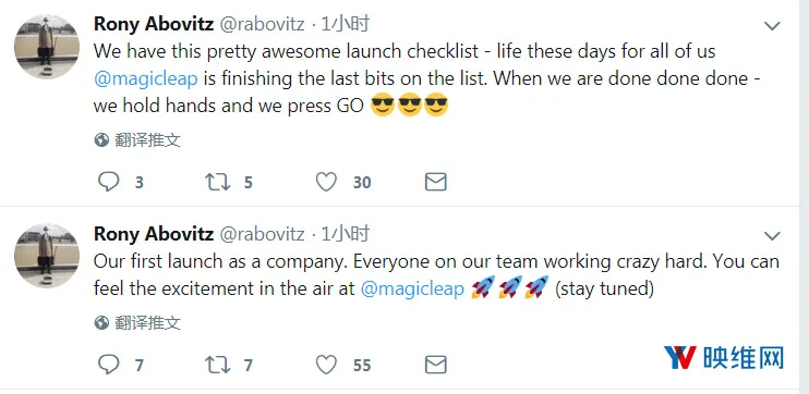 Magic Leap创始人：“Day 1临近”，已到发货前的最后阶段