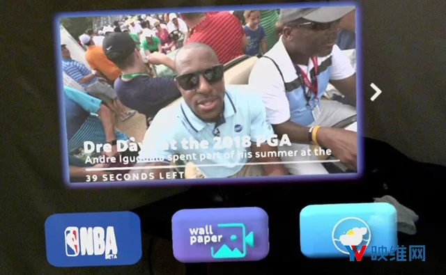 用Magic Leap One看NBA是种怎样的体验？从Screens连接最广泛观影人群