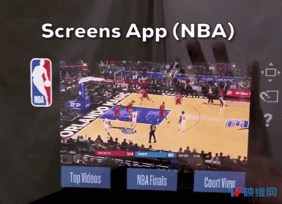用Magic Leap One看NBA是种怎样的体验？从Screens连接最广泛观影人群