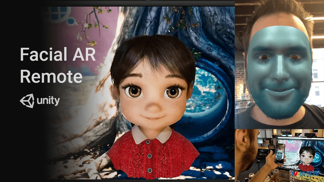 用ARKit、iPhone X实时捕捉面部动画，Unity推出Facial AR Remote