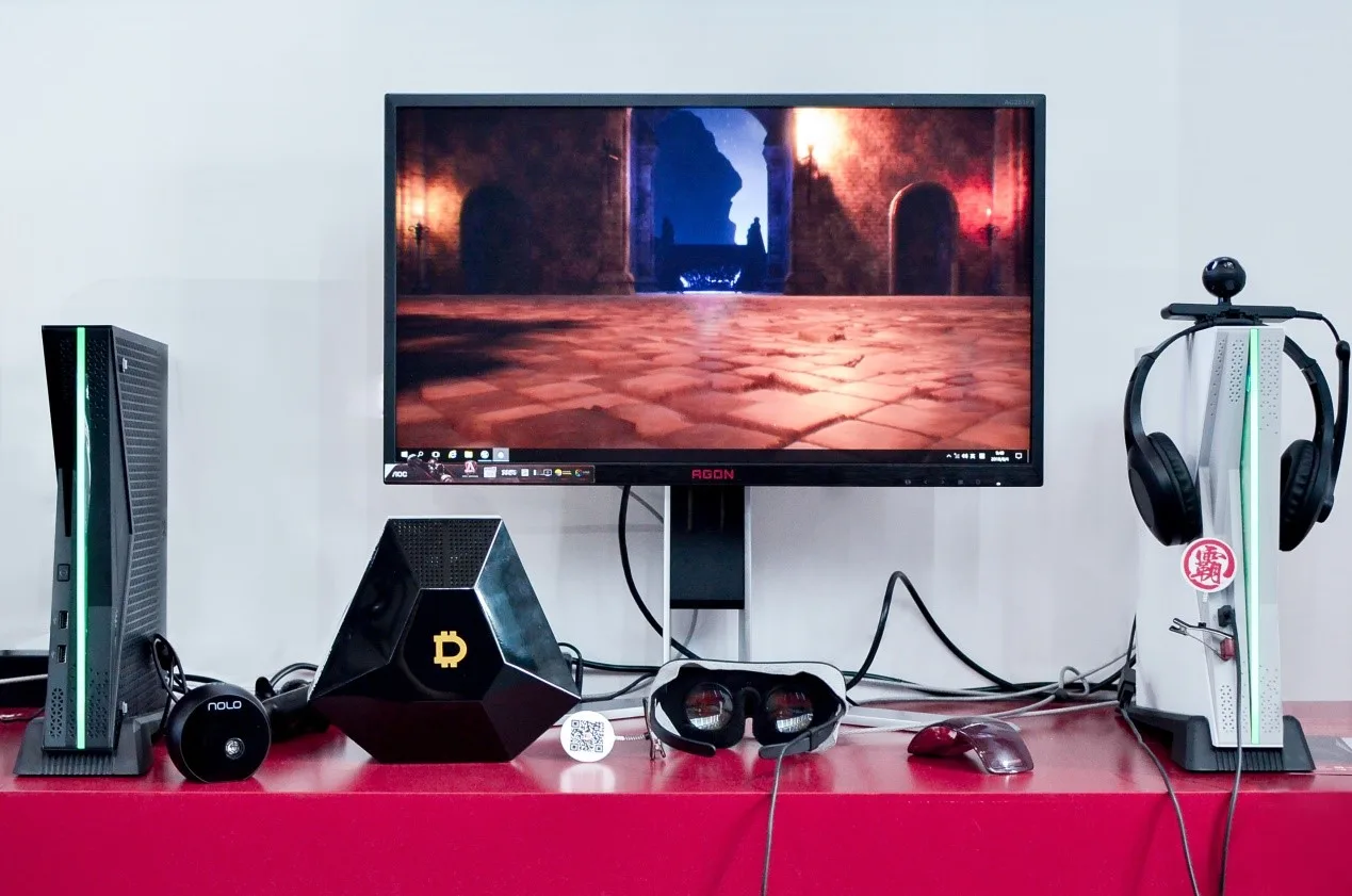 2018Chinajoy VR新秀视天科技携手小霸王如意游戏主机闪亮登场