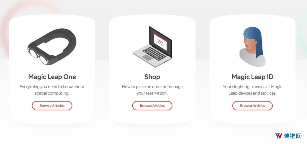 Magic Leap的Care Center资源中心公布了更多用法、安全使用、销售规则等