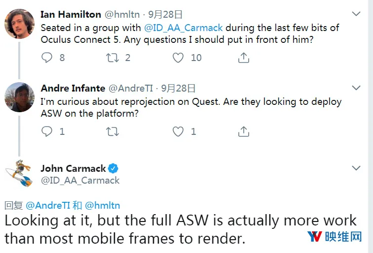 Oculus正式发布ASW 2.0，结合PTW深度信息以减少伪影，确认考虑移植Quest