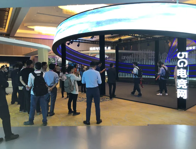 2018中国国际信息通信展-瑞立视助力华为5G电竞方案闪耀全场