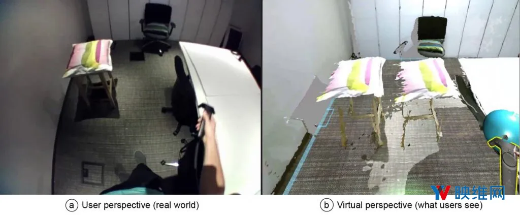 结合VR和AR的优势，微软演示如何无缝桥接虚拟世界、物理世界