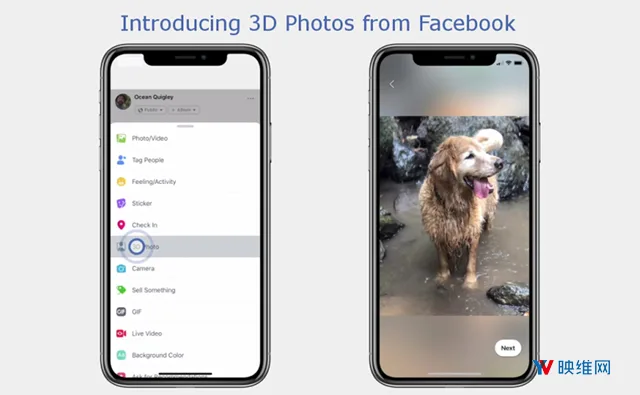Facebook正式推出3D图片,支持在VR中浏览