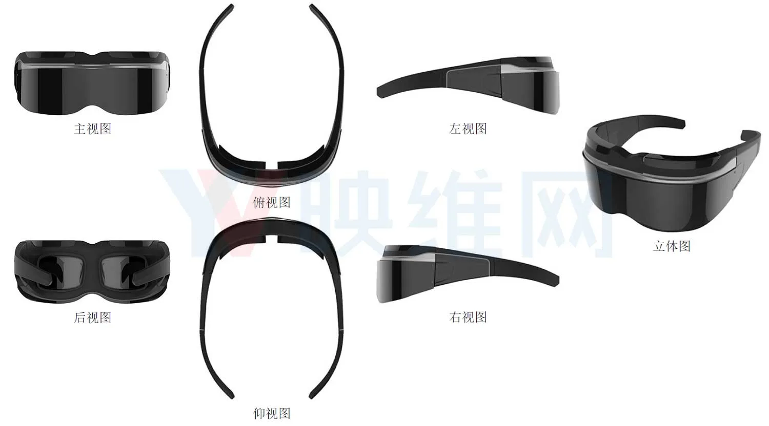 专利显示3Glasses设计了一款眼镜风格VR头显