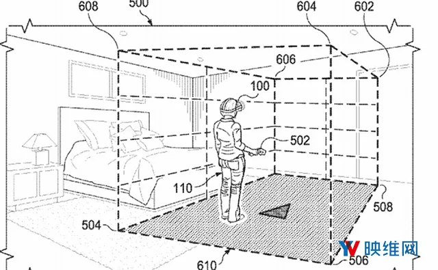 专利显示谷歌想优化“房间规模”VR体验的方式