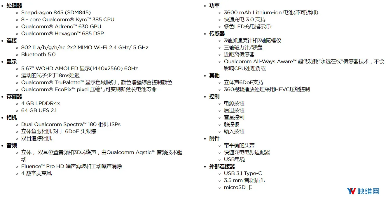 售价1600美元，高通公开售卖骁龙845 VR一体机开发者套件