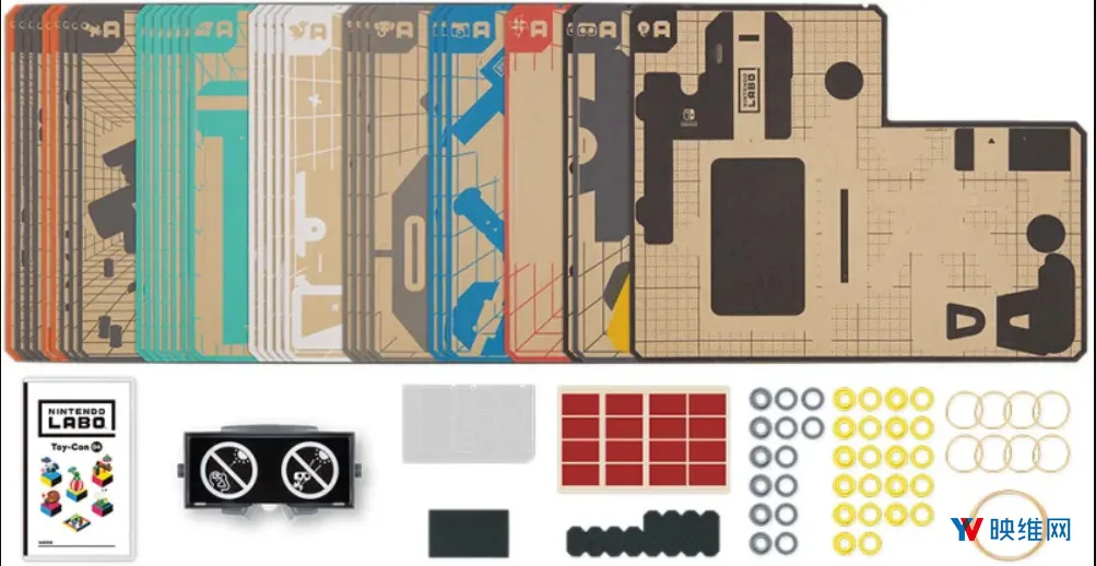 任天堂发布基于Labo纸板概念的VR头显套件Labo VR Kit