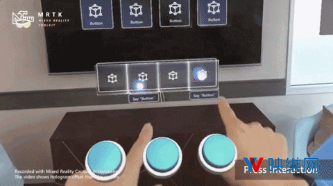 微软UX设计师展示HoloLens 2高精度手部交互