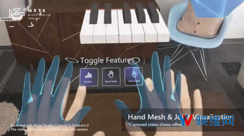 微软UX设计师展示HoloLens 2高精度手部交互