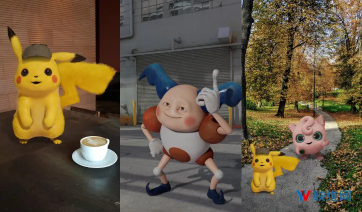 谷歌为《大侦探皮卡丘》上映推出AR Playmoji包，让你与皮卡丘亲密互动