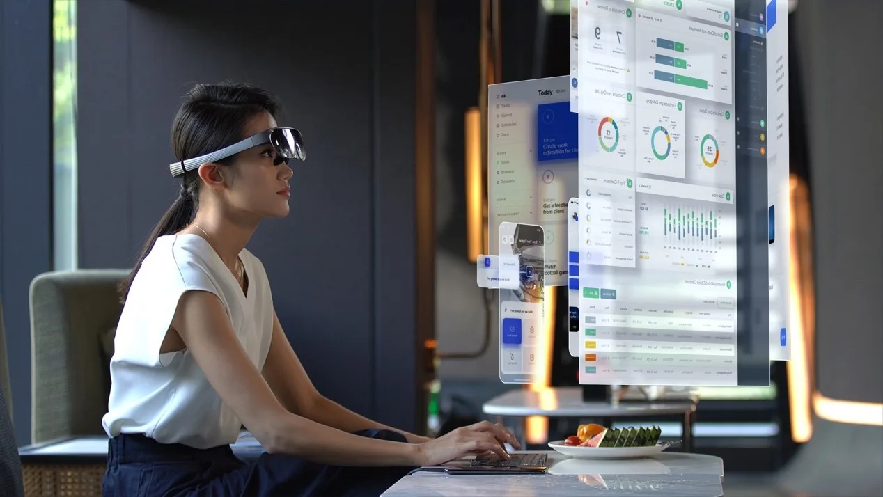 Rokid发布全新一代MR眼镜Rokid Vision,支持双屏异显和6DoF