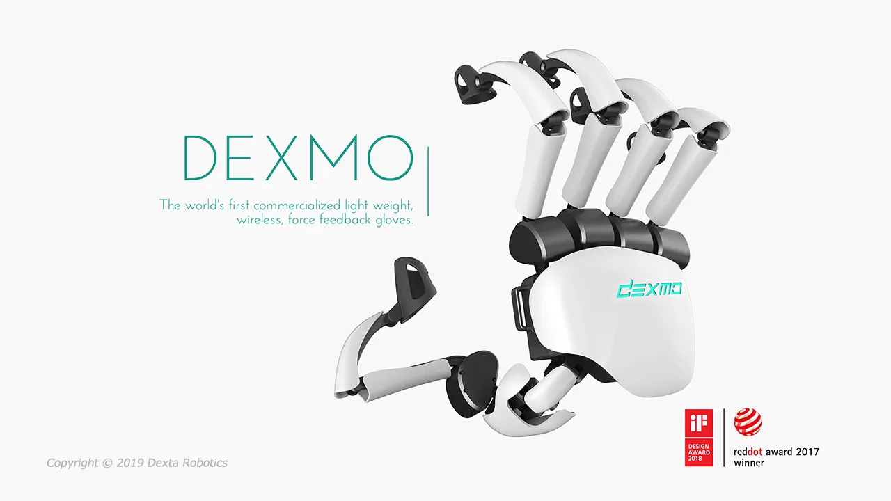 Dexta Robotics CEO分享Dexmo力反馈手套创造史