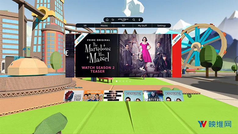 亚马逊Prime Video VR登陆Oculus Quest