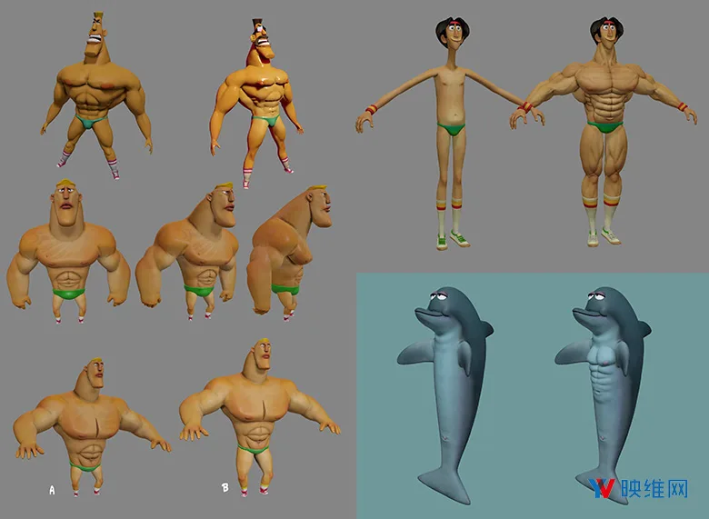 《Beach Body Bros》分享如何用Oculus Medium进行3D创作