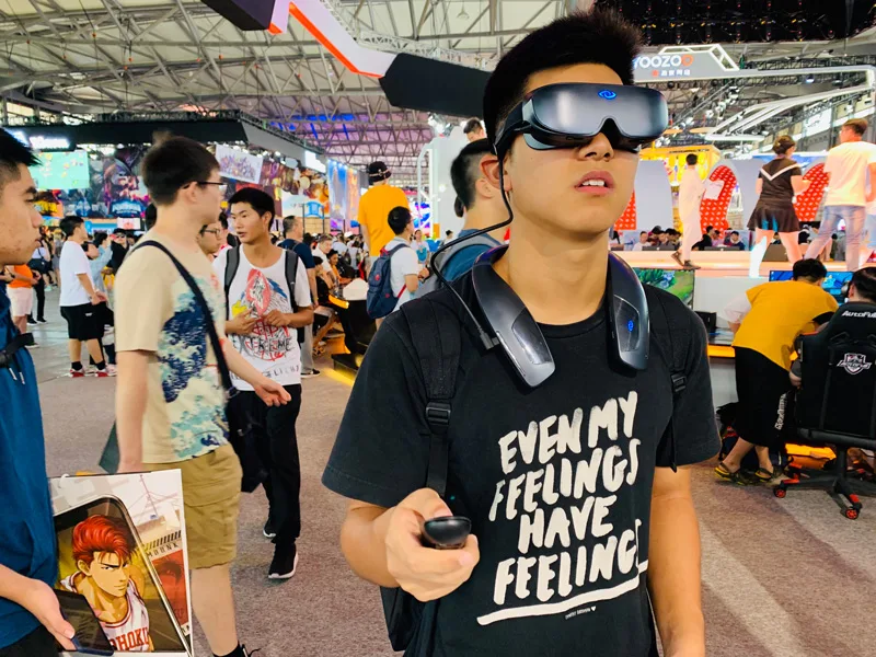 3Glasses联合顺网科技参展2019 ChinaJoy