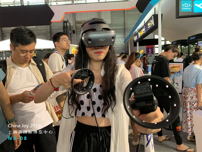 尝鲜体验3Glasses X1，听听ChinaJoy上的帅哥美女如何说