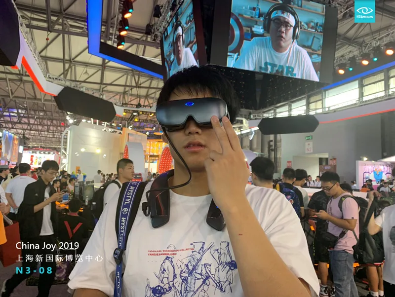 尝鲜体验3Glasses X1，听听ChinaJoy上的帅哥美女如何说