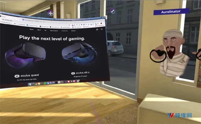 VR协作Immersed带头表率,自家员工在VR中远程办公