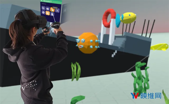 ApeLab用VR创作工具SpatialStories帮助儿童零基础构建VR体验