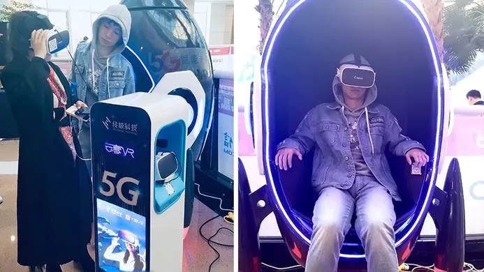 “5G引领，智赢未来”—大朋VR惊艳亮相2020湖南电信智能产业链大会