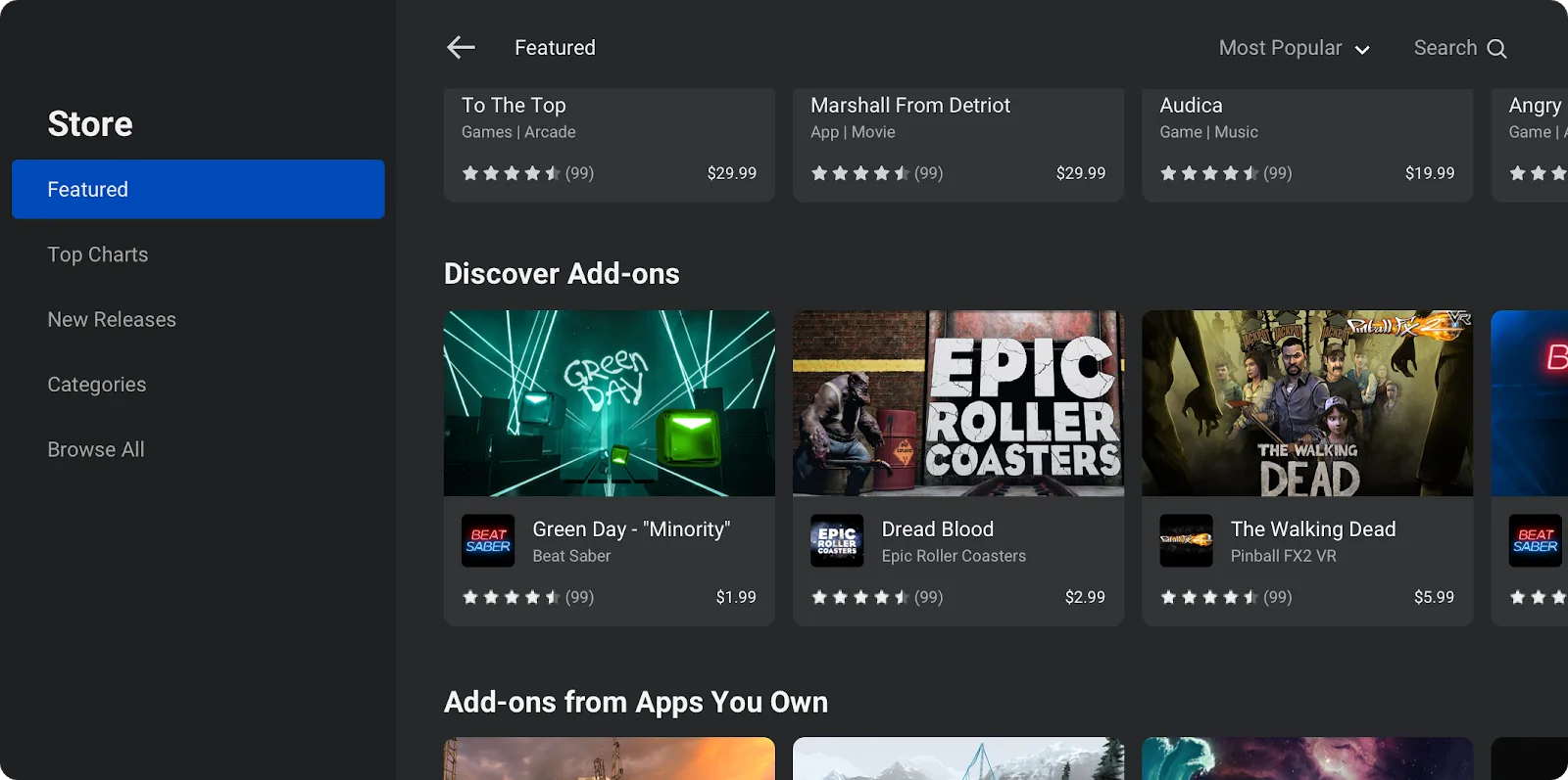 如何为Oculus VR应用增加可下载内容Add-ons
